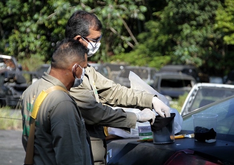 Prefeitura instala armadilhas para reduzir população de mosquitos da dengue