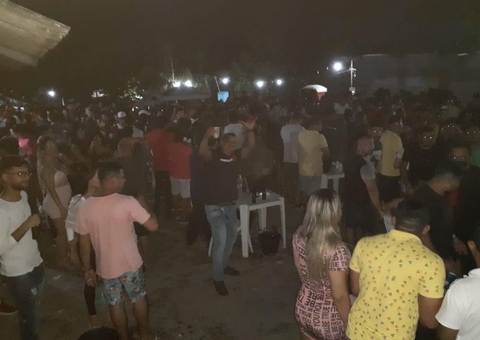  Festas clandestinas são fechadas durante fim de semana em Manaus