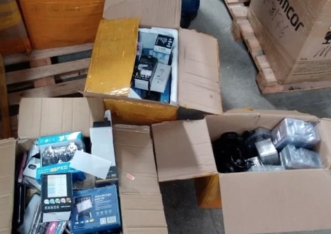 Eletrônicos avaliados em R$ 50 mil são apreendidos no aeroporto de Manaus