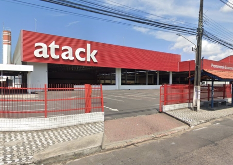 Supermercado Atack tem princípio de incêndio em Manaus