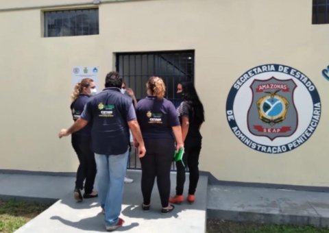 Cetam visita unidades prisionais de Manaus