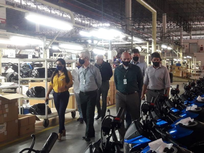 Suzuki apresenta planta fabril em Manaus à Suframa