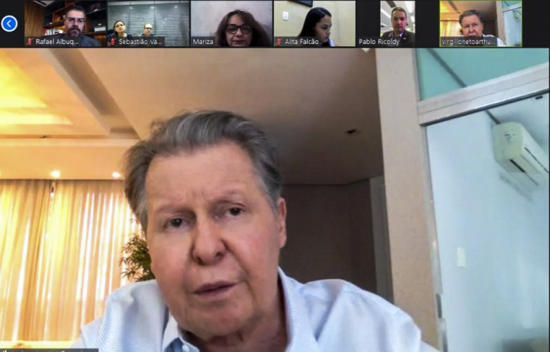 Prefeito de Manaus dá boas-vindas à nova diretoria do Banco do Brasil