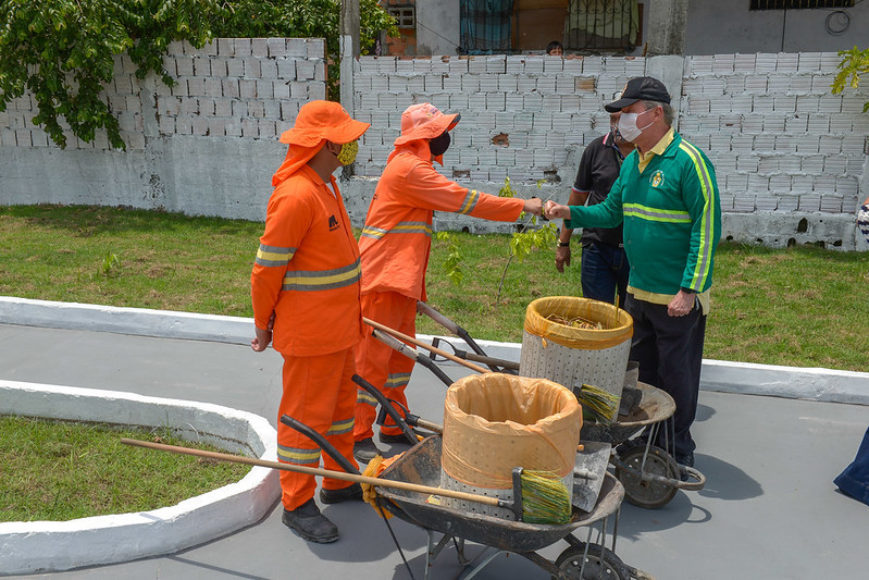 Na zona Leste, bairro Jorge Teixeira ganha nova praça em Manaus