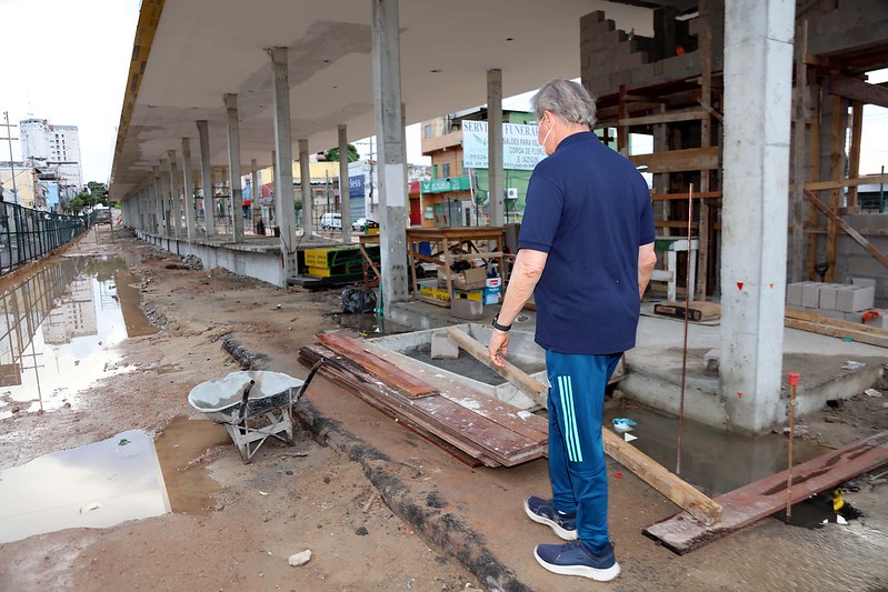  Prefeito vistoria obras do T1 e de plataformas neste domingo