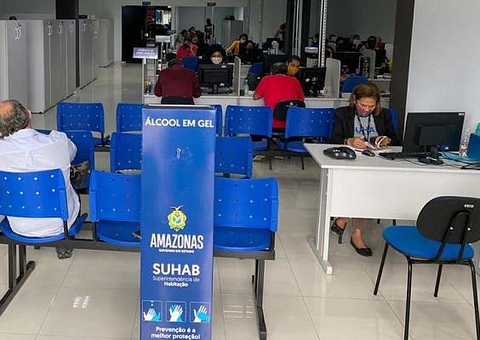 Atendimento presencial é suspenso na Suhab em Manaus
