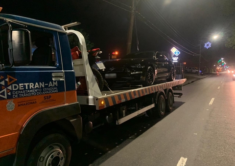 Mais de 30 motoristas são flagrados dirigindo bêbados no Natal em Manaus