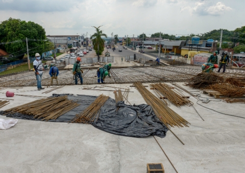 Complexo viário Isabel Victoria entra em fase final para entrega em Manaus