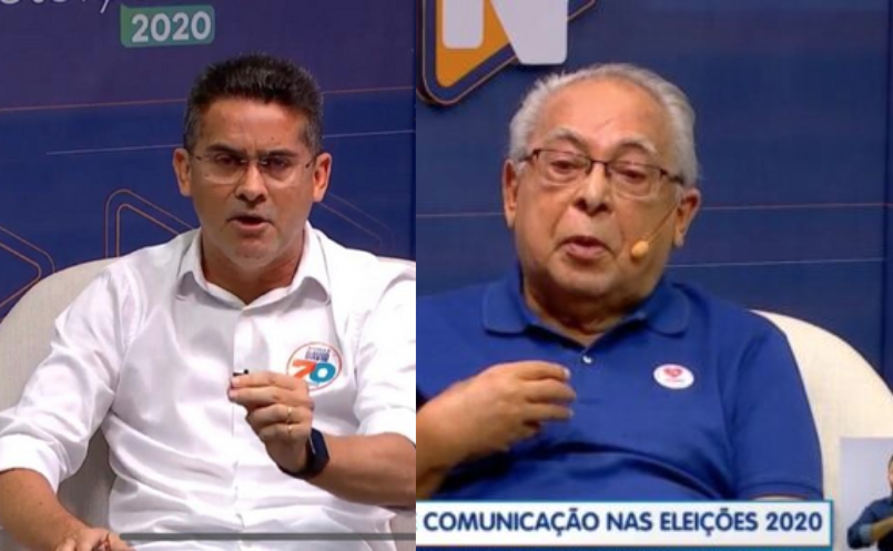 Vídeo: Descontrolado, David Almeida ameaça equipe de Amazonino após debate