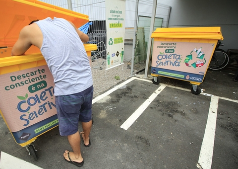 Campanha incentiva descarte consciente e coleta seletiva inicia em Manaus
