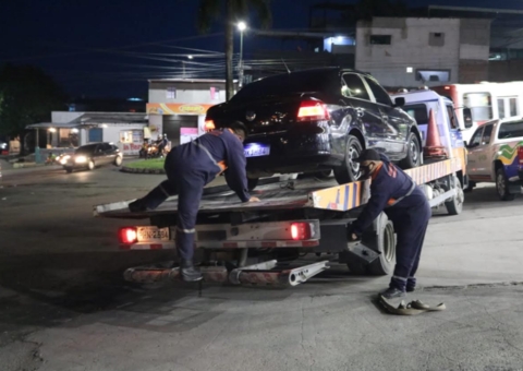 Mais de 40 motoristas são flagrados dirigindo bêbados em Manaus