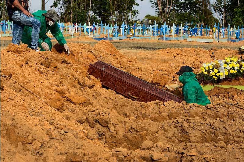 Com 7 novos casos, Manaus ultrapassa 3.130 mortes por covid-19