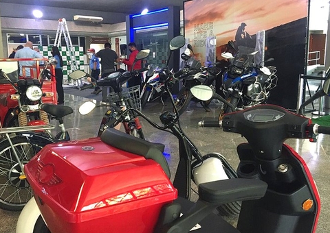 Grátis: Exposição de motos e bicicletas do PIM vai até quinta na Suframa