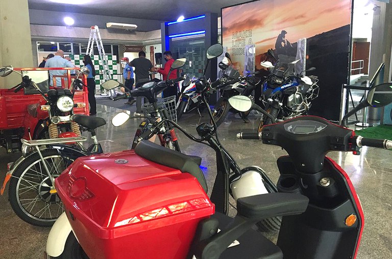 Grátis: Exposição de motos e bicicletas do PIM vai até quinta na Suframa