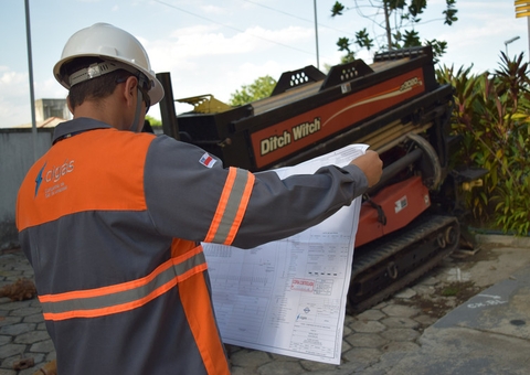 Obras do gasoduto da Cigás chegam ao Morada do Sol, em Manaus