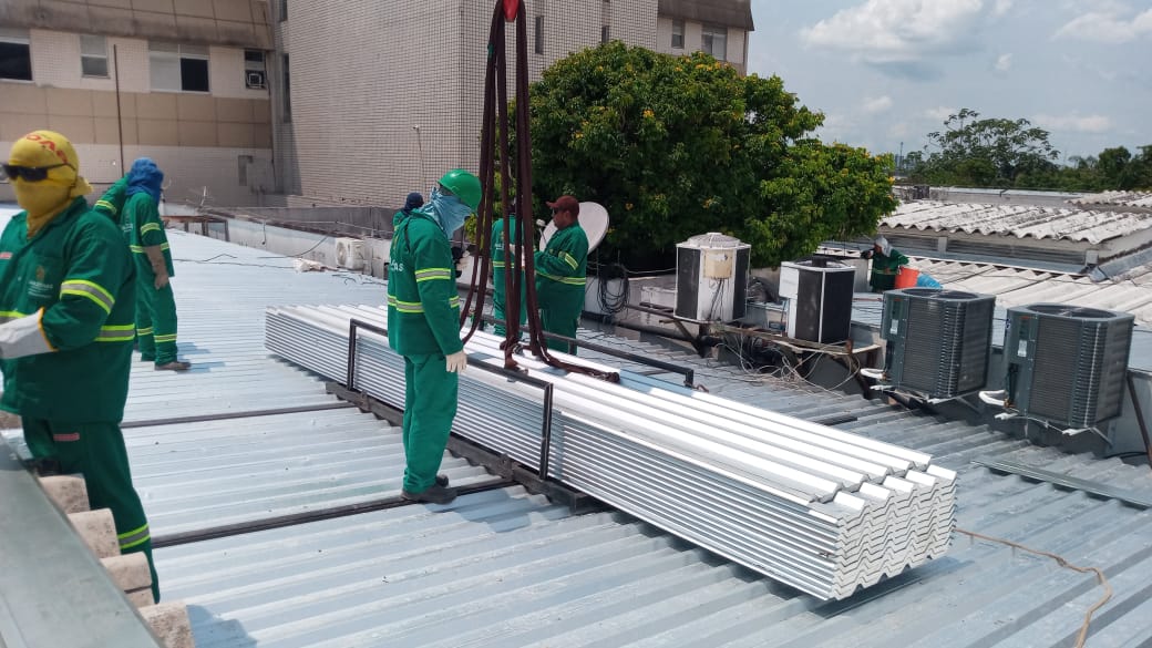 Reforma do HPS João Lúcio tem 80% das obras executadas em Manaus