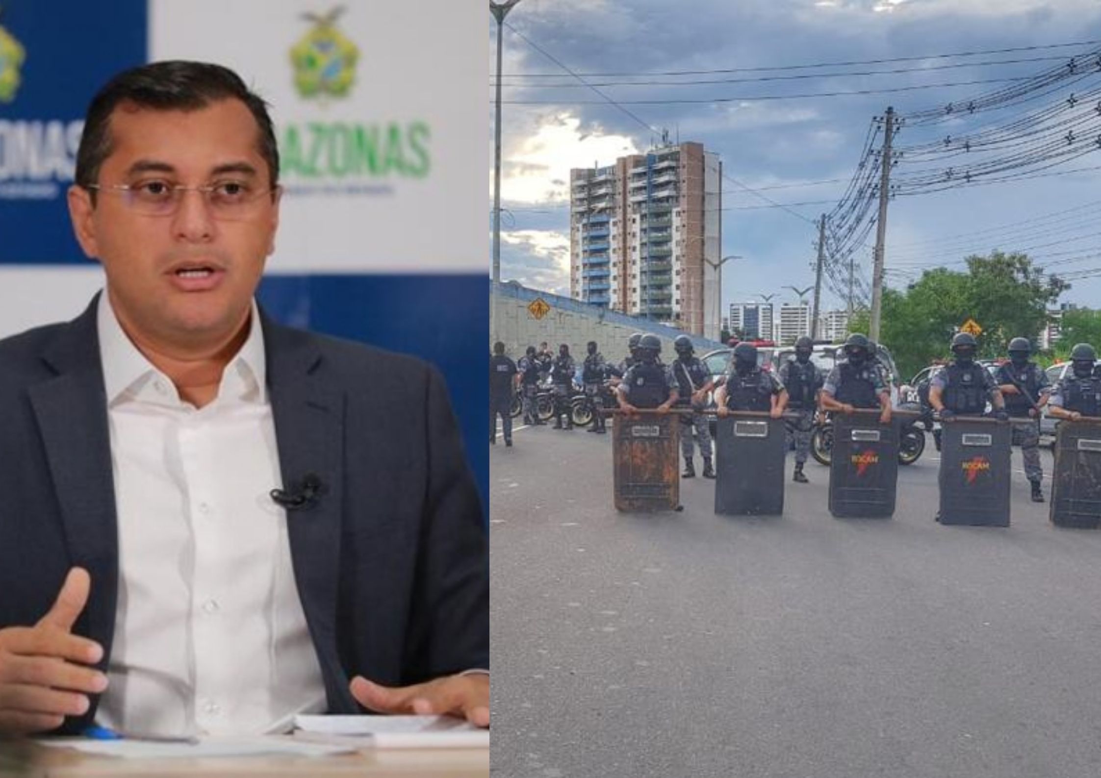 Wilson Lima fala sobre manifestações contra decreto em Manaus: 'lamentável'