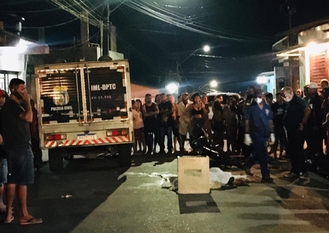 Motociclista morre ao ter cabeça esmagada por ônibus em acidente em Manaus