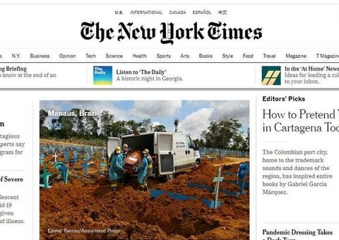 Manaus volta à imprensa internacional após aumento de casos de covid-19