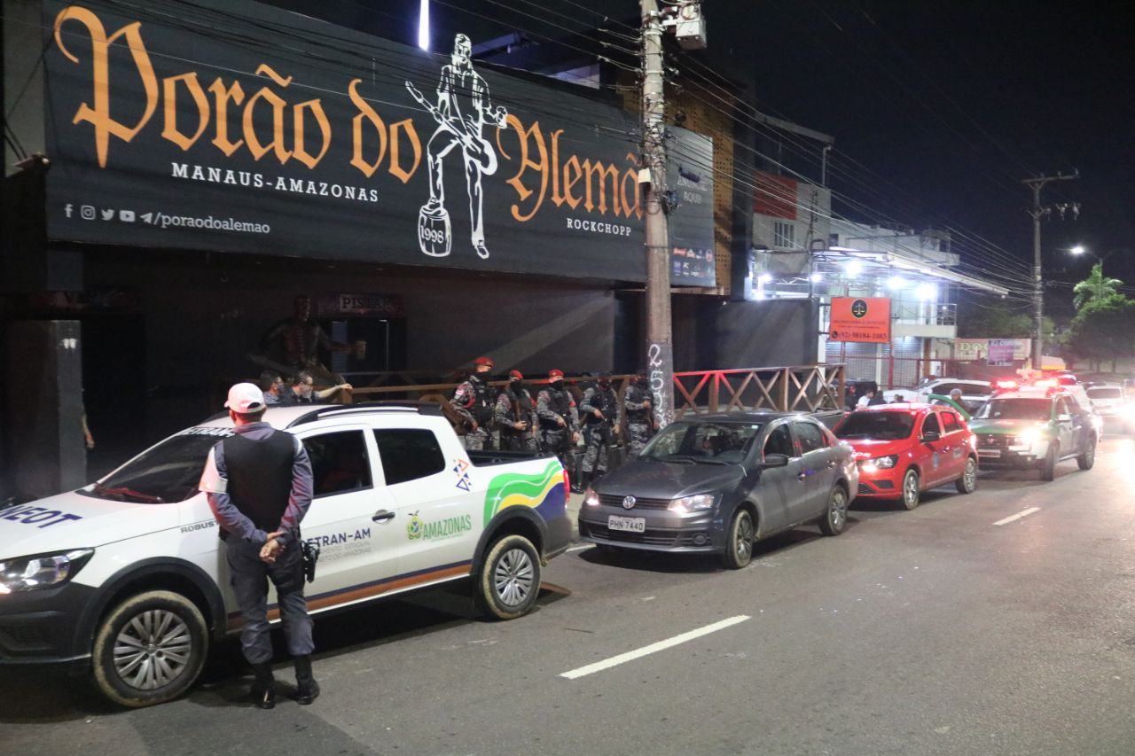 Festa no Porão do Alemão é encerrada pela SSP em Manaus