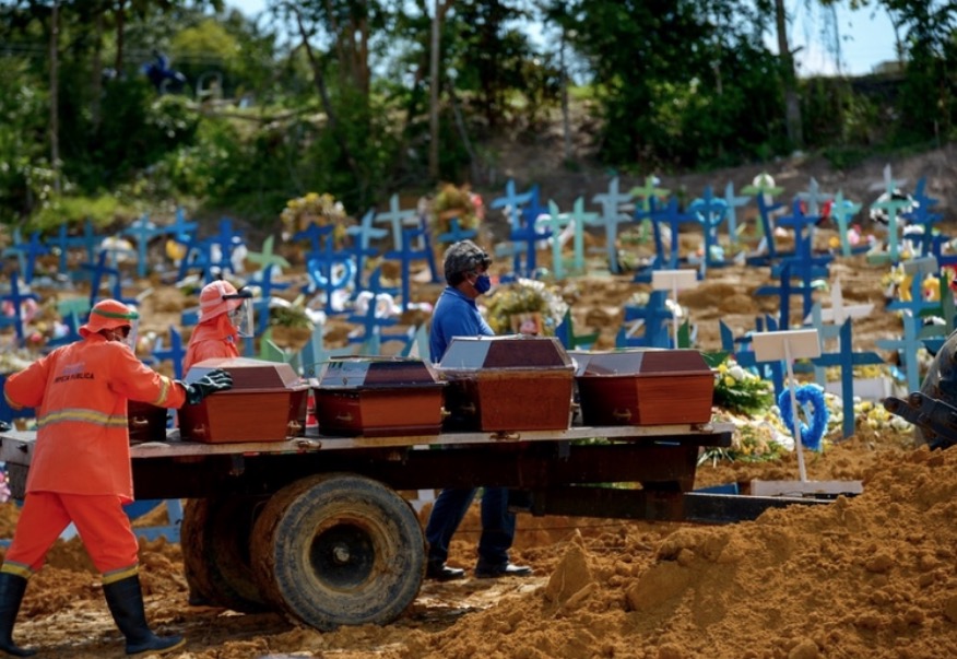 Mais 12 pessoas morrem de covid-19 nesse domingo em Manaus
