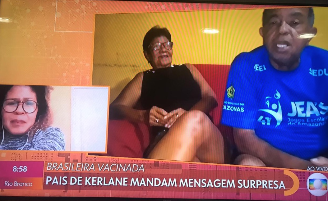 Amazonense vacinada contra Covid-19 no Reino Unido relata experiência