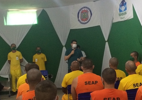 Detentos do Compaj recebem certificado em curso de capacitação profissional