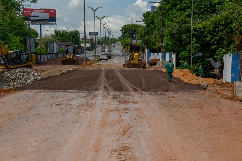 Avenida Mário Ypiranga deve ser liberada neste sábado em Manaus