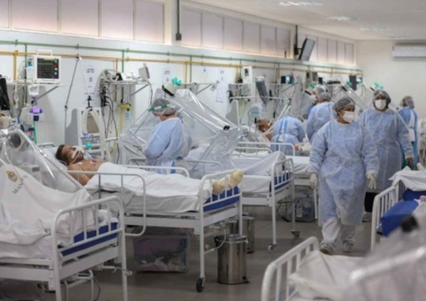 Em 9 dias, número de internados com covid supera dezembro em Manaus