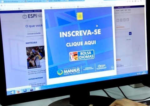 Programa Bolsa Idiomas encerra inscrições nesta quarta-feira em Manaus 