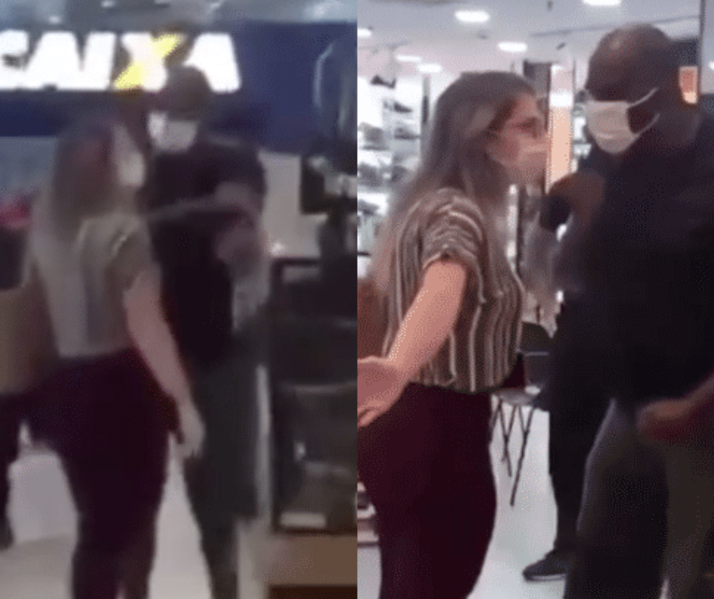 Vítima de racismo ganha apoio nas redes; shopping se pronuncia sobre caso