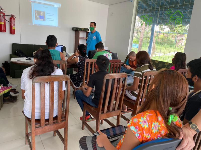 Estudantes venezuelanos participam de projeto sobre cidadania