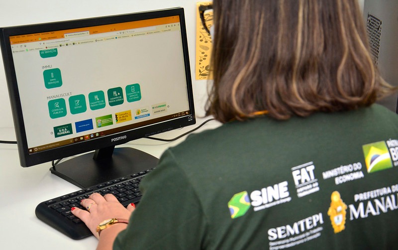 Sine Manaus oferece 82 vagas de emprego para esta segunda-feira em Manaus