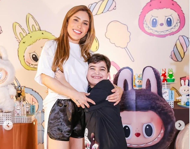 Filho de Manu Bahtidão é internado na UTI durante férias na Bahia