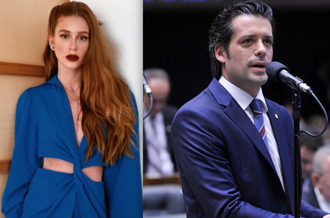 Marina Ruy Barbosa e Guilherme Mussi voltam ao Brasil após viagem romântica