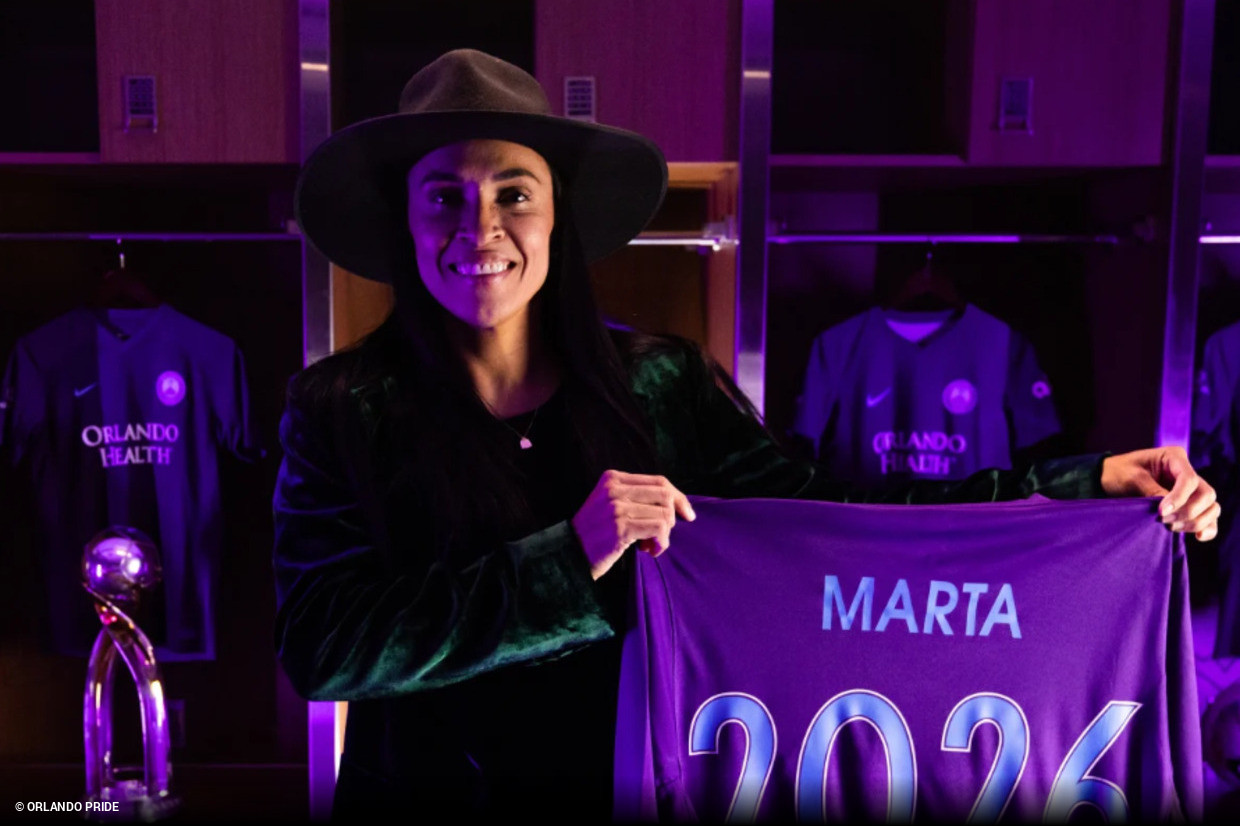 Marta renova com time dos EUA e acaba com sonho do Corinthians