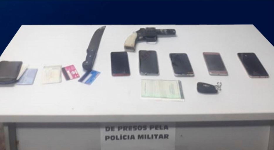 Grupo é preso após tocar terror e assaltar passageiros de ônibus em Manaus