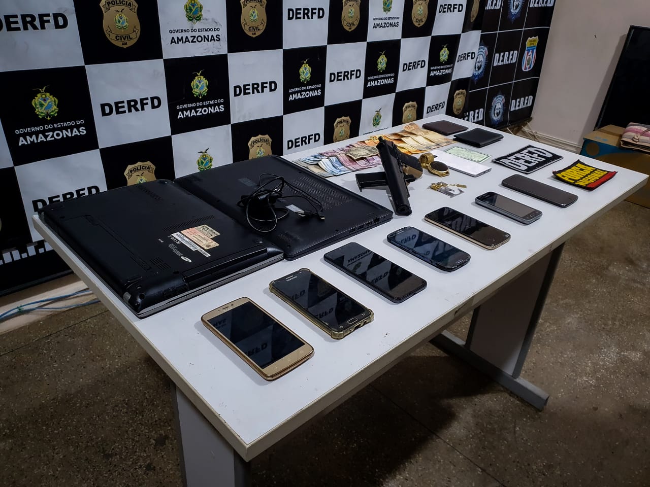 Dupla é presa e adolescente é apreendido suspeitos de latrocínio em Manaus