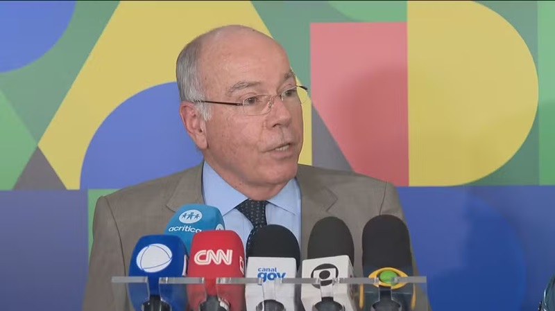 Mauro Vieira cita traição à soberania: 'Veículo antipatriótico de intervenções estrangeiras'