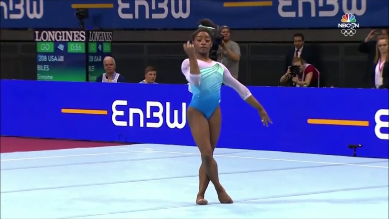 Ginasta Simone Biles está fora da final de solo nas Olimpíadas