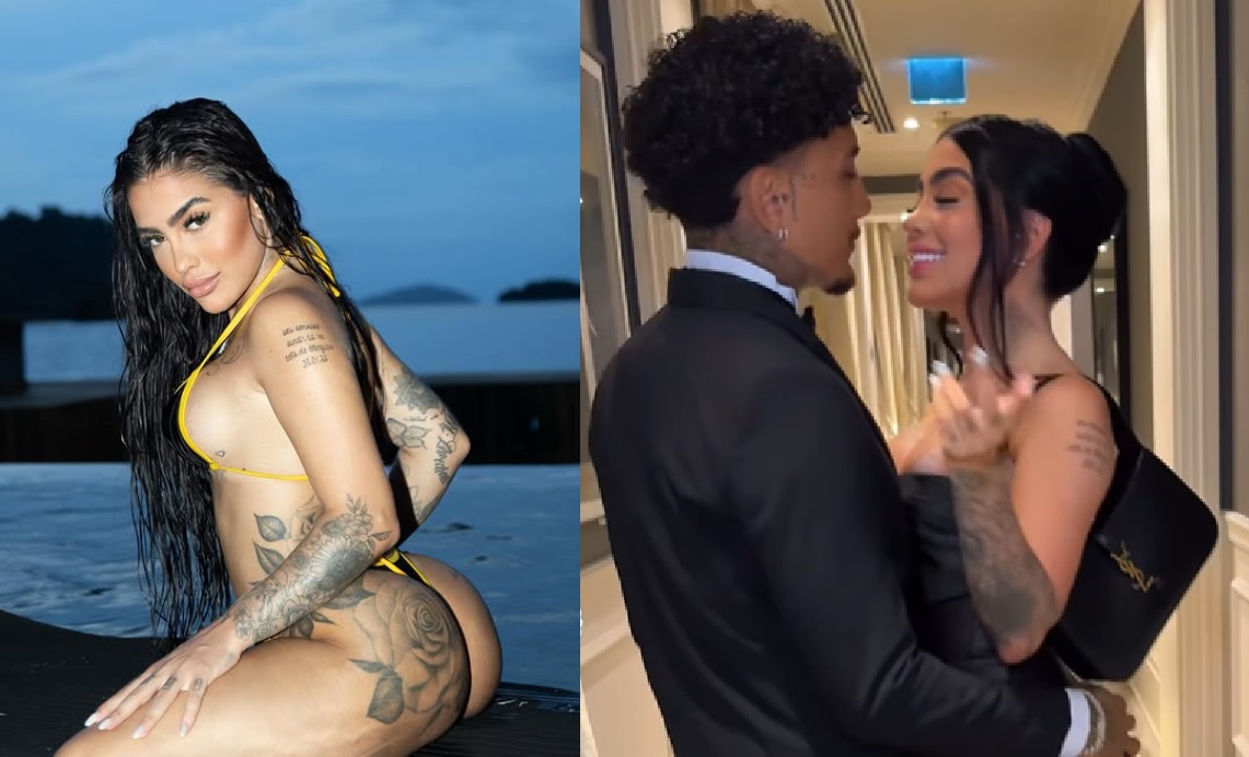 MC Mirella fala sobre relacionamento aberto com Dynho Alves: 'por mim, sim'