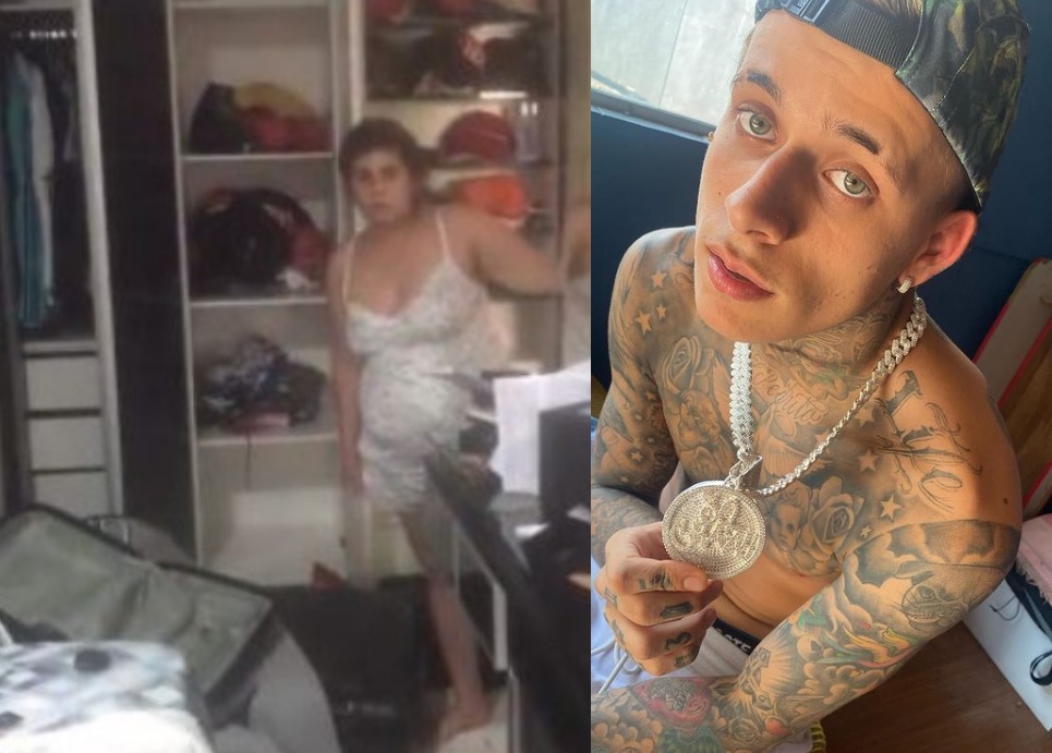 Mc Pedrinho mostra casa revirada após megaoperação da PC: 'desculpa, mãe'