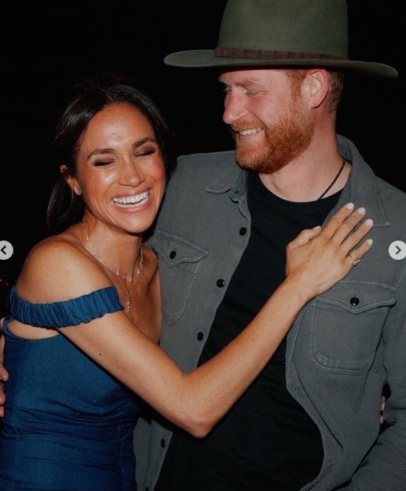 Príncipe Harry e Meghan curtem show de Beyoncé em clima de romance; veja