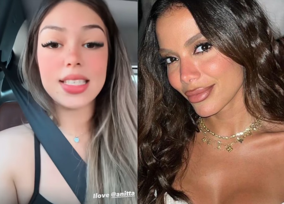 Melody se pronuncia após Anitta desistir de agenciá-la como cantora