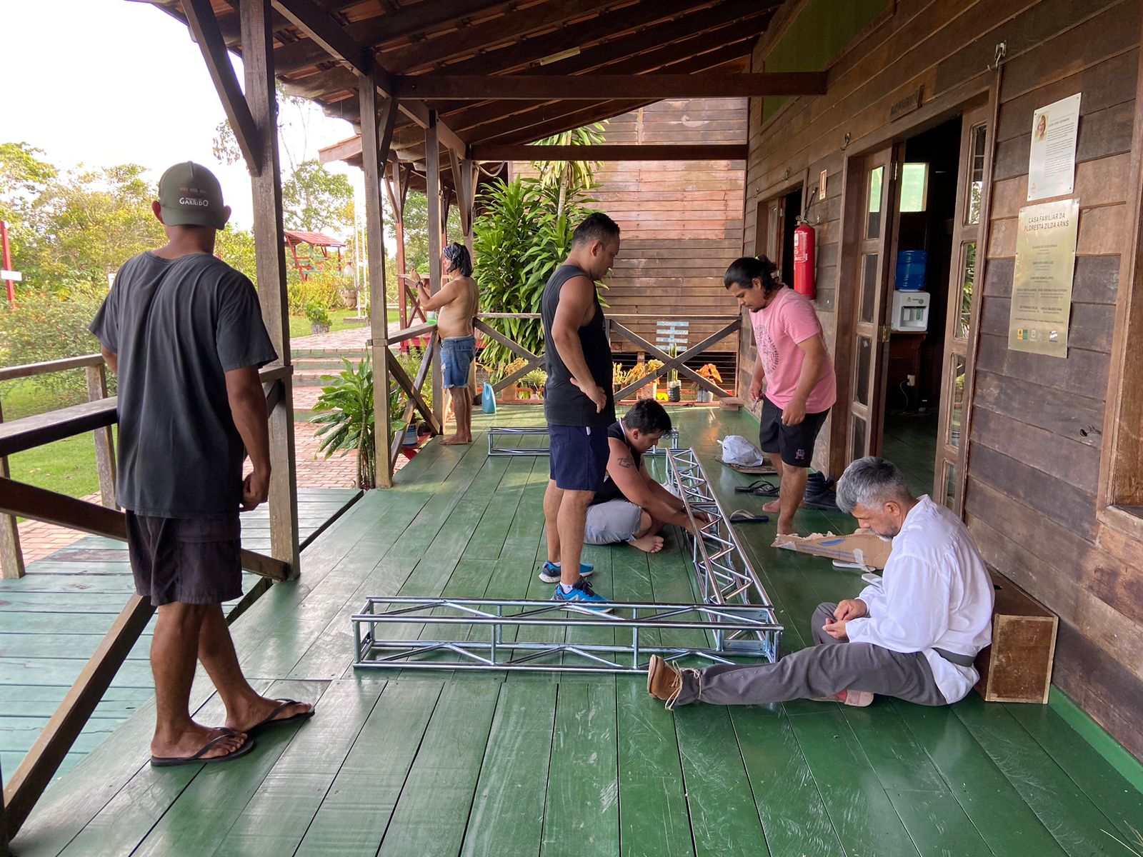 Interior do Amazonas vira set de filmagens para equipe de cinema