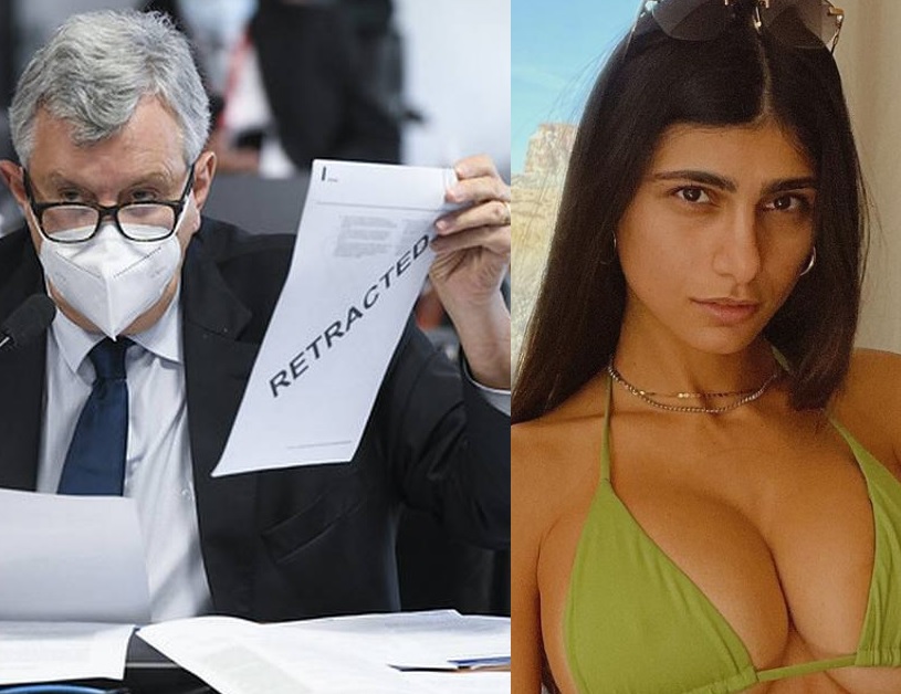 Ex-atriz pornô Mia Khalifa é citada na CPI da Covid