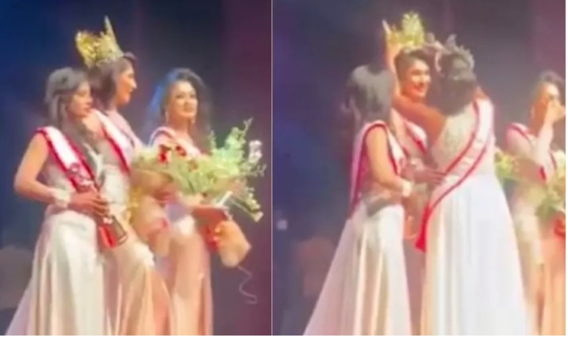 Vídeo:Miss Mundo arranca coroa da Miss Sri Lanka e faz revelação bombástica