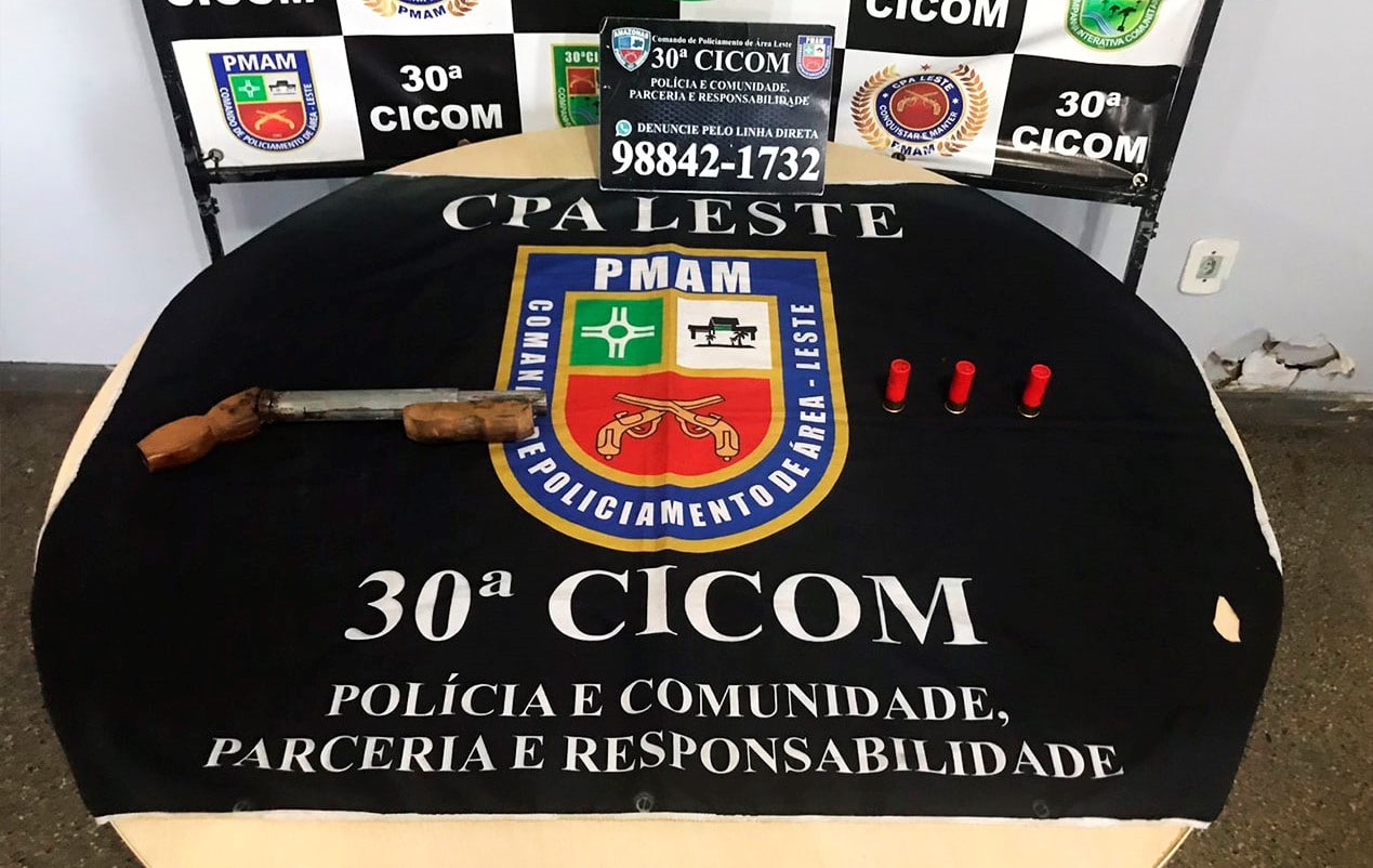 Membro de facção é preso durante tiroteio com rivais em Manaus
