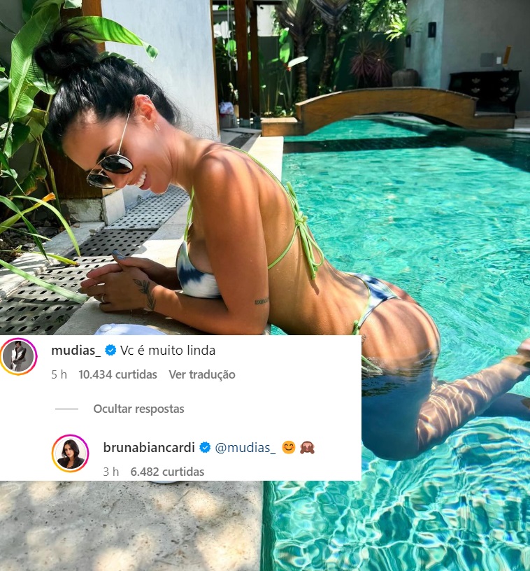 Bruna Biancardi responde elogio de influencer e empolga seguidores
