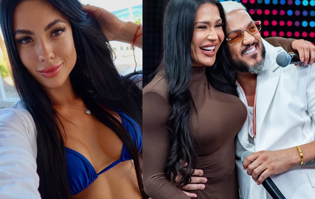 Namorada de Belo explica sumiço após reencontro do cantor e Gracyanne